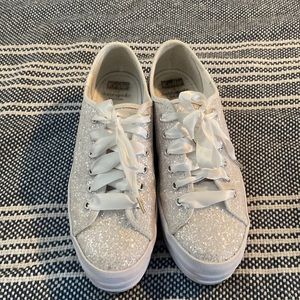 Glitter Platform Sneakers - NWOT